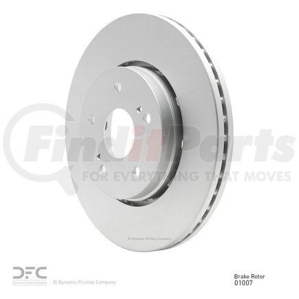 604-01007 by DYNAMIC FRICTION COMPANY - GEOSPEC Coated Rotor - Blank