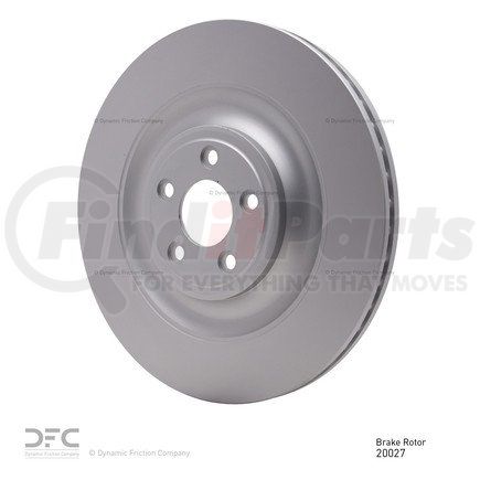 604-20027 by DYNAMIC FRICTION COMPANY - GEOSPEC Coated Rotor - Blank