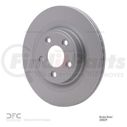 604-20029 by DYNAMIC FRICTION COMPANY - GEOSPEC Coated Rotor - Blank