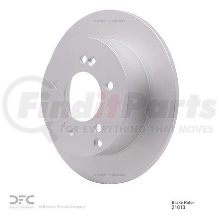 604-21010 by DYNAMIC FRICTION COMPANY - GEOSPEC Coated Rotor - Blank