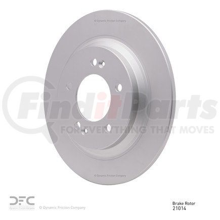 604-21014 by DYNAMIC FRICTION COMPANY - GEOSPEC Coated Rotor - Blank