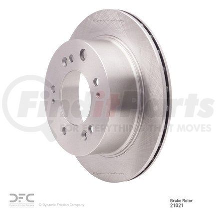 604-21021 by DYNAMIC FRICTION COMPANY - GEOSPEC Coated Rotor - Blank