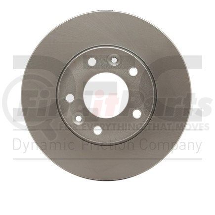 604-21022 by DYNAMIC FRICTION COMPANY - GEOSPEC Coated Rotor - Blank