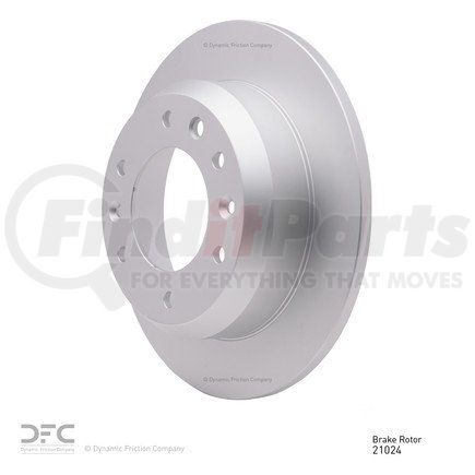 604-21024 by DYNAMIC FRICTION COMPANY - GEOSPEC Coated Rotor - Blank