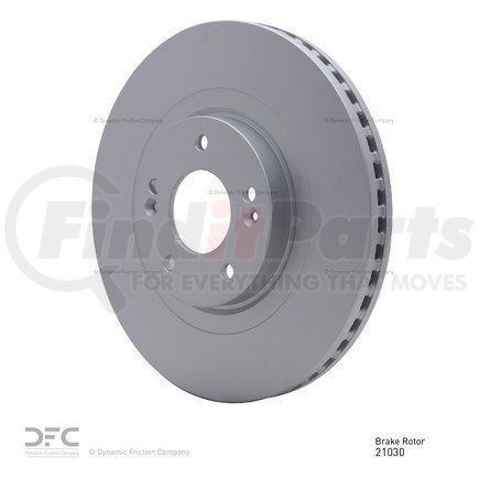 604-21030 by DYNAMIC FRICTION COMPANY - GEOSPEC Coated Rotor - Blank