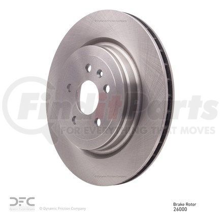 604-26000 by DYNAMIC FRICTION COMPANY - GEOSPEC Coated Rotor - Blank