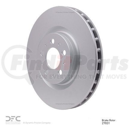 604-27031 by DYNAMIC FRICTION COMPANY - GEOSPEC Coated Rotor - Blank