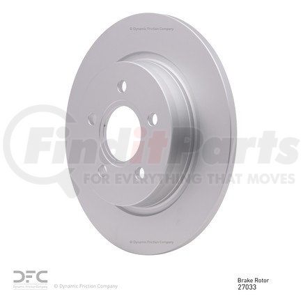 604-27033 by DYNAMIC FRICTION COMPANY - GEOSPEC Coated Rotor - Blank