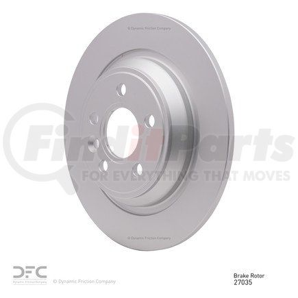 604-27035 by DYNAMIC FRICTION COMPANY - GEOSPEC Coated Rotor - Blank