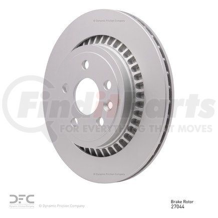 604-27044 by DYNAMIC FRICTION COMPANY - GEOSPEC Coated Rotor - Blank