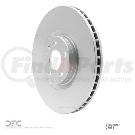 604-27051 by DYNAMIC FRICTION COMPANY - GEOSPEC Coated Rotor - Blank