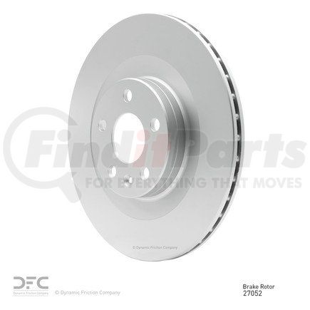 604-27052 by DYNAMIC FRICTION COMPANY - GEOSPEC Coated Rotor - Blank