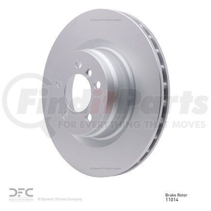 604-11014 by DYNAMIC FRICTION COMPANY - GEOSPEC Coated Rotor - Blank