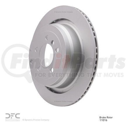 604-11016 by DYNAMIC FRICTION COMPANY - GEOSPEC Coated Rotor - Blank