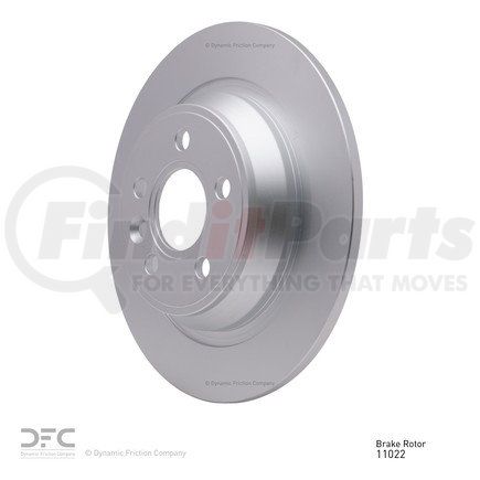 604-11022 by DYNAMIC FRICTION COMPANY - GEOSPEC Coated Rotor - Blank