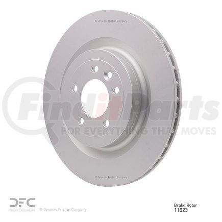 604-11023 by DYNAMIC FRICTION COMPANY - GEOSPEC Coated Rotor - Blank