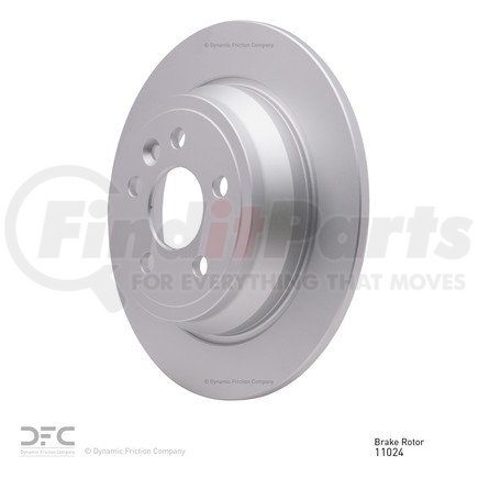 604-11024 by DYNAMIC FRICTION COMPANY - GEOSPEC Coated Rotor - Blank