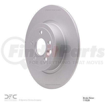 604-11028 by DYNAMIC FRICTION COMPANY - GEOSPEC Coated Rotor - Blank