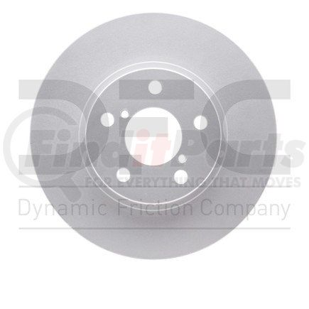 604-13007 by DYNAMIC FRICTION COMPANY - GEOSPEC Coated Rotor - Blank