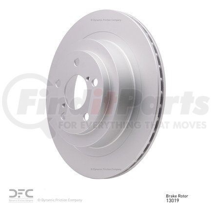 604-13019 by DYNAMIC FRICTION COMPANY - GEOSPEC Coated Rotor - Blank