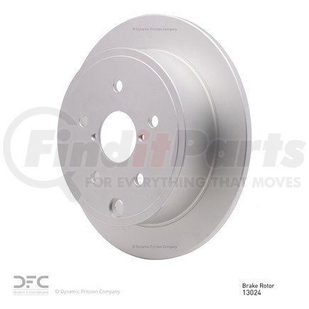 604-13024 by DYNAMIC FRICTION COMPANY - GEOSPEC Coated Rotor - Blank