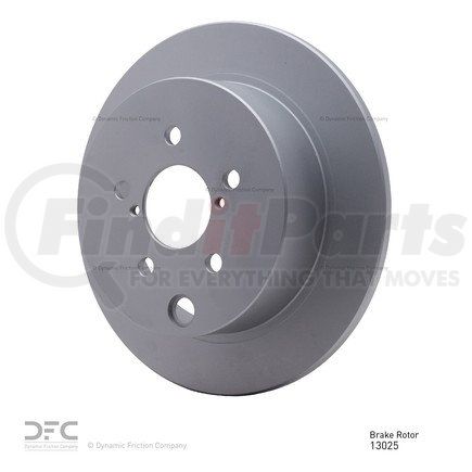 604-13025 by DYNAMIC FRICTION COMPANY - GEOSPEC Coated Rotor - Blank