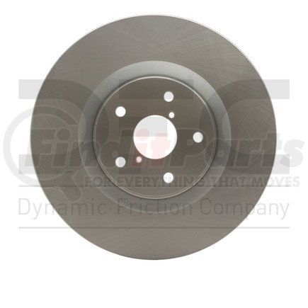 604-13043 by DYNAMIC FRICTION COMPANY - GEOSPEC Coated Rotor - Blank