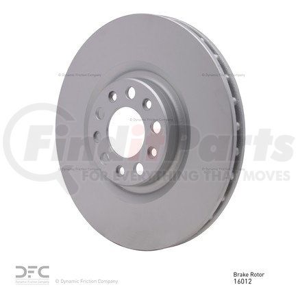 604-16012 by DYNAMIC FRICTION COMPANY - GEOSPEC Coated Rotor - Blank