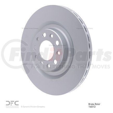 604-16013 by DYNAMIC FRICTION COMPANY - GEOSPEC Coated Rotor - Blank