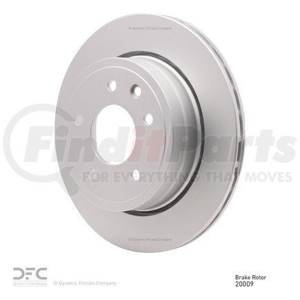 604-20009 by DYNAMIC FRICTION COMPANY - GEOSPEC Coated Rotor - Blank