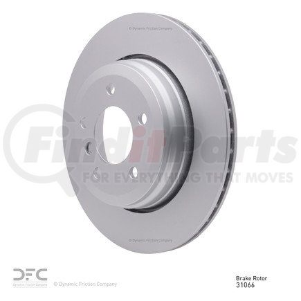 604-31066 by DYNAMIC FRICTION COMPANY - GEOSPEC Coated Rotor - Blank