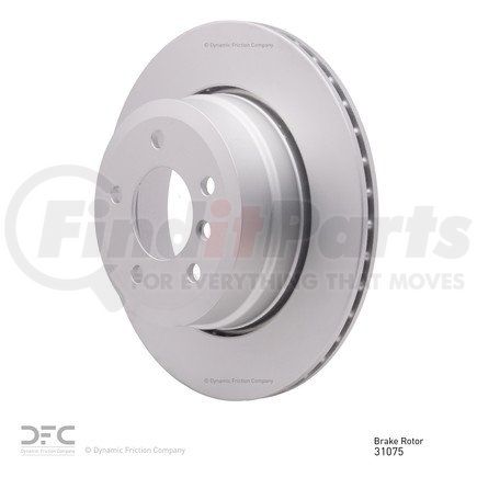 604-31075 by DYNAMIC FRICTION COMPANY - GEOSPEC Coated Rotor - Blank