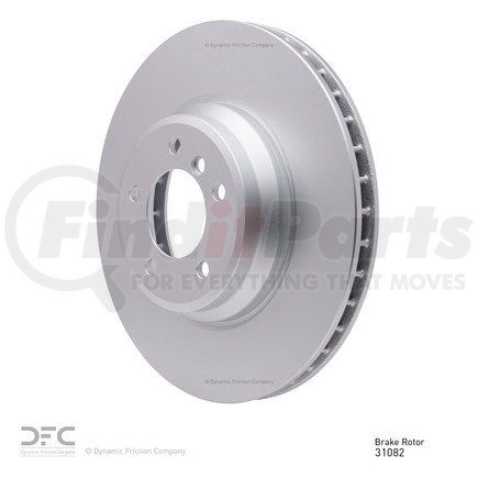 604-31082 by DYNAMIC FRICTION COMPANY - GEOSPEC Coated Rotor - Blank