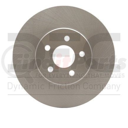 604-39010 by DYNAMIC FRICTION COMPANY - GEOSPEC Coated Rotor - Blank