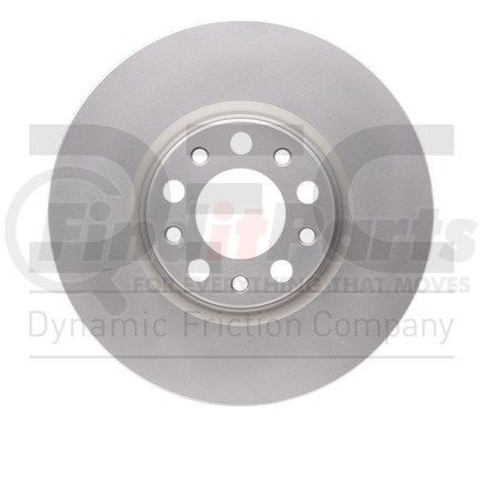 604-39025 by DYNAMIC FRICTION COMPANY - GEOSPEC Coated Rotor - Blank