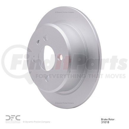 604-31018 by DYNAMIC FRICTION COMPANY - GEOSPEC Coated Rotor - Blank