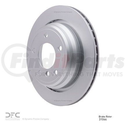 604-31044 by DYNAMIC FRICTION COMPANY - GEOSPEC Coated Rotor - Blank