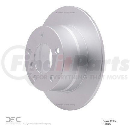 604-31045 by DYNAMIC FRICTION COMPANY - GEOSPEC Coated Rotor - Blank