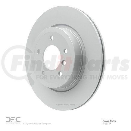 604-31107 by DYNAMIC FRICTION COMPANY - GEOSPEC Coated Rotor - Blank