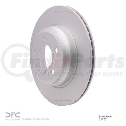 604-31109 by DYNAMIC FRICTION COMPANY - GEOSPEC Coated Rotor - Blank