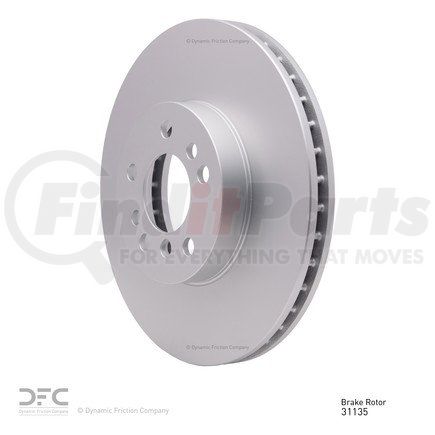 604-31135 by DYNAMIC FRICTION COMPANY - GEOSPEC Coated Rotor - Blank