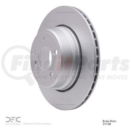 604-31138 by DYNAMIC FRICTION COMPANY - GEOSPEC Coated Rotor - Blank