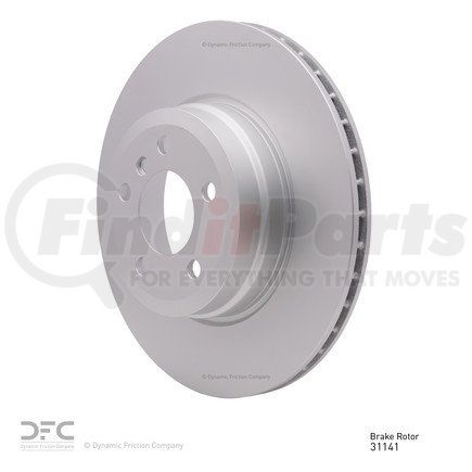 604-31141 by DYNAMIC FRICTION COMPANY - GEOSPEC Coated Rotor - Blank