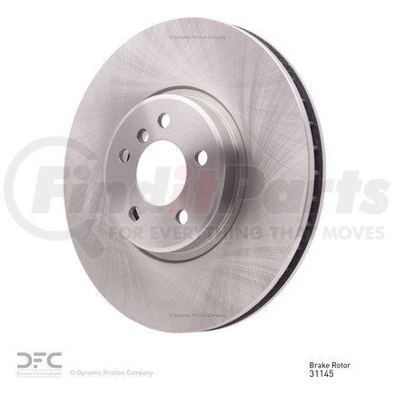 604-31145 by DYNAMIC FRICTION COMPANY - GEOSPEC Coated Rotor - Blank