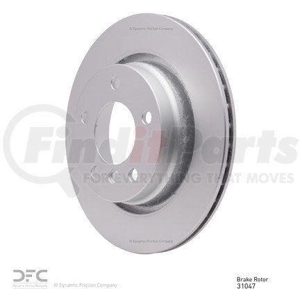 604-31047 by DYNAMIC FRICTION COMPANY - GEOSPEC Coated Rotor - Blank