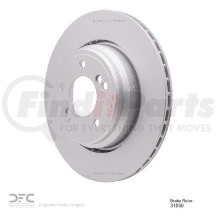 604-31050 by DYNAMIC FRICTION COMPANY - GEOSPEC Coated Rotor - Blank