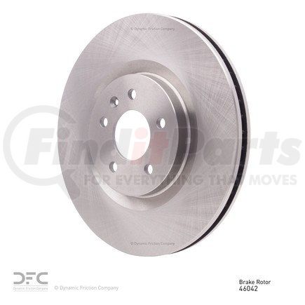 604-46042 by DYNAMIC FRICTION COMPANY - GEOSPEC Coated Rotor - Blank