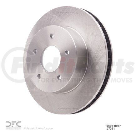 604-47011 by DYNAMIC FRICTION COMPANY - GEOSPEC Coated Rotor - Blank