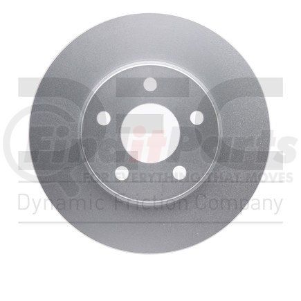 604-47031 by DYNAMIC FRICTION COMPANY - GEOSPEC Coated Rotor - Blank