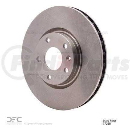 604-47050 by DYNAMIC FRICTION COMPANY - GEOSPEC Coated Rotor - Blank